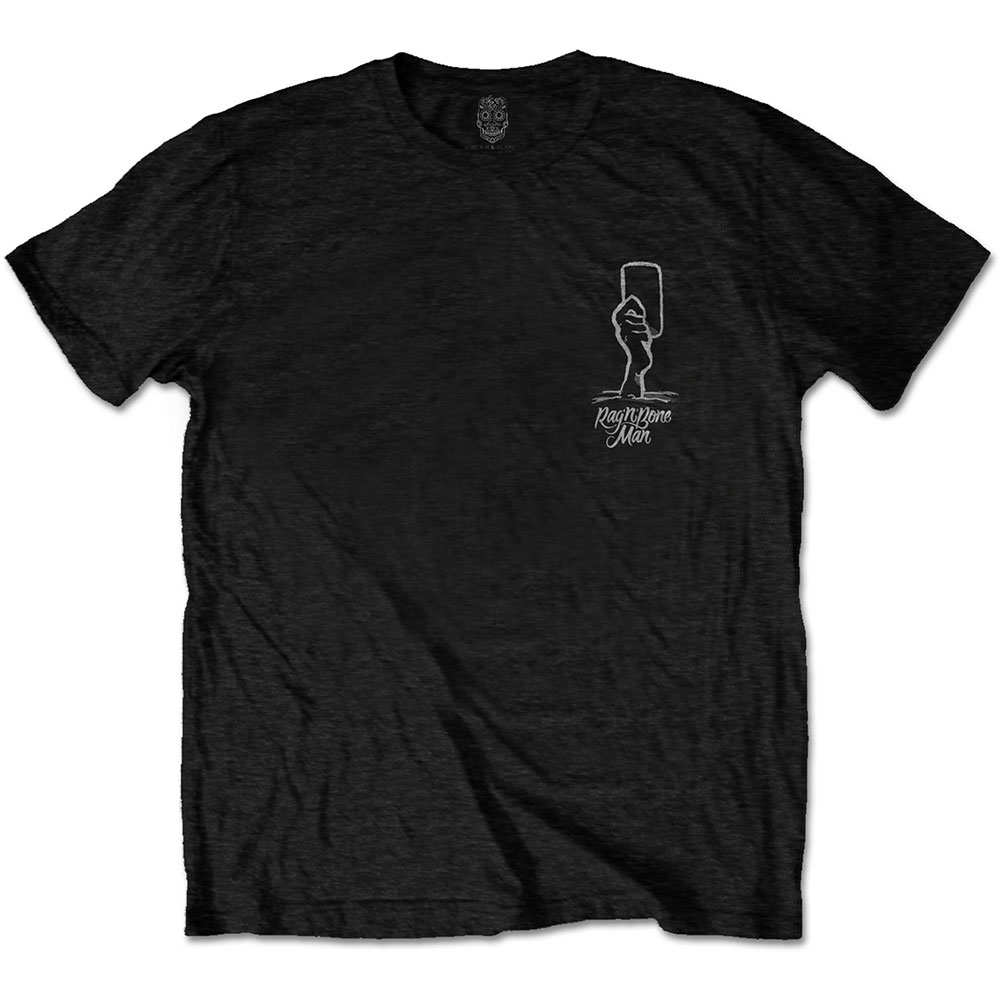 Rag'N'Bone Man - Graveyard Heren Tshirt - Zwart